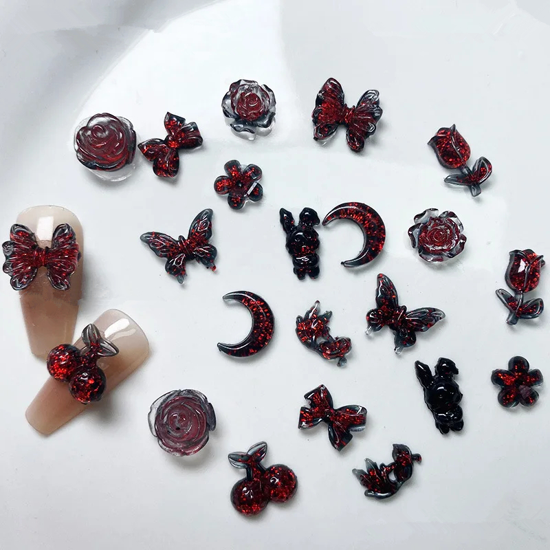 50pcs Vampire Nails Accessorie - Nail Art Vampire review and price