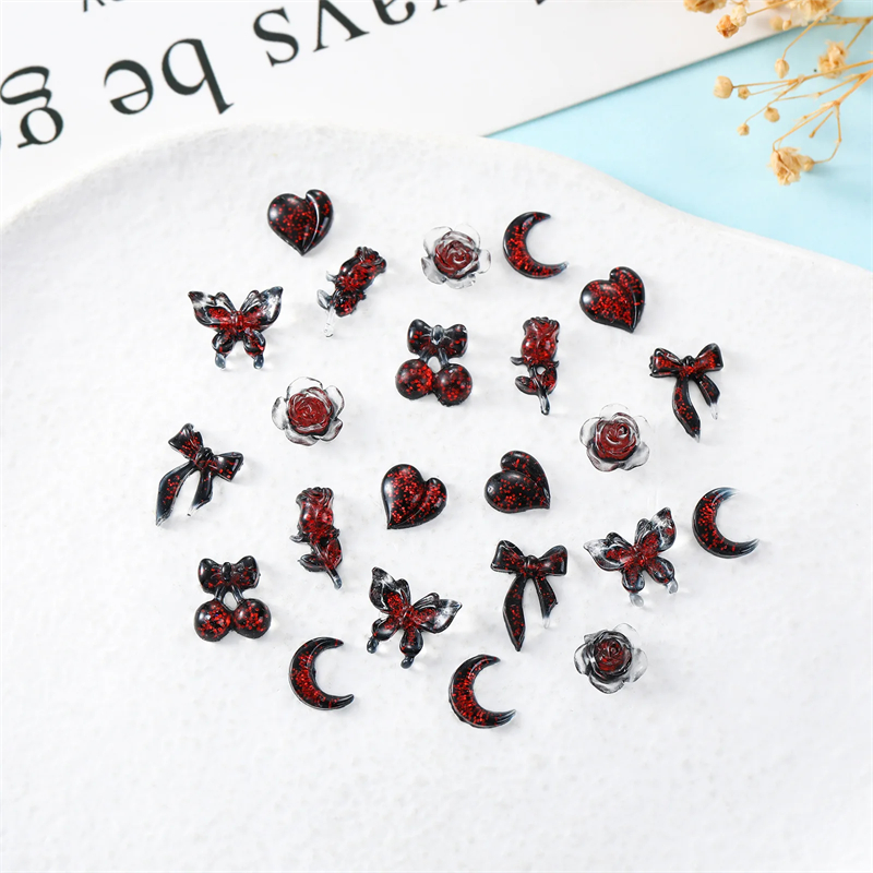 50pcs Vampire Nails Accessorie - Nail Art Vampire review and price